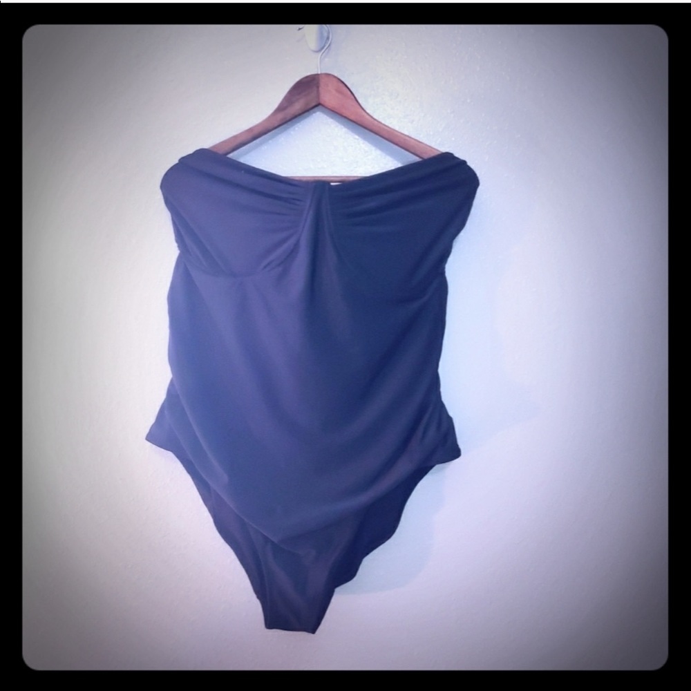 Black Old Navy One Piece Swimsuit